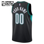 Maillot NBA Portland Trail Blazers Personnalisable Nike 2025-26 City Edition Noir Swingman - Enfant